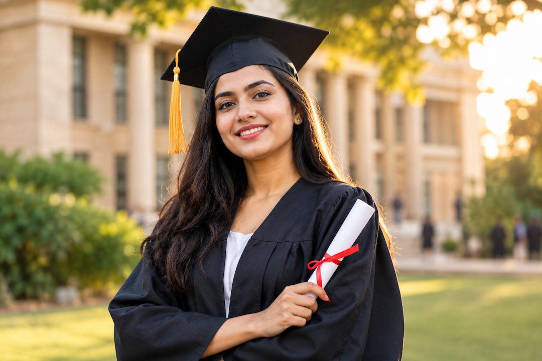 Successful Synetal Solutions graduate celebrating with a certificate